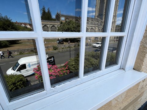 Dropby window cleaning work across North London