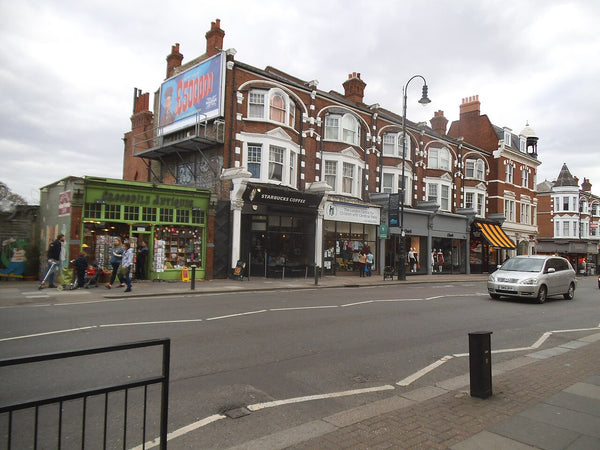 Red-brick Shopfronts, Muswell Hill Broadway