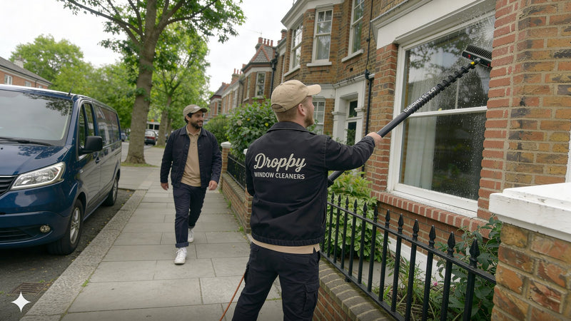 Crystal Clear Glass, No Ladders, No Chemicals